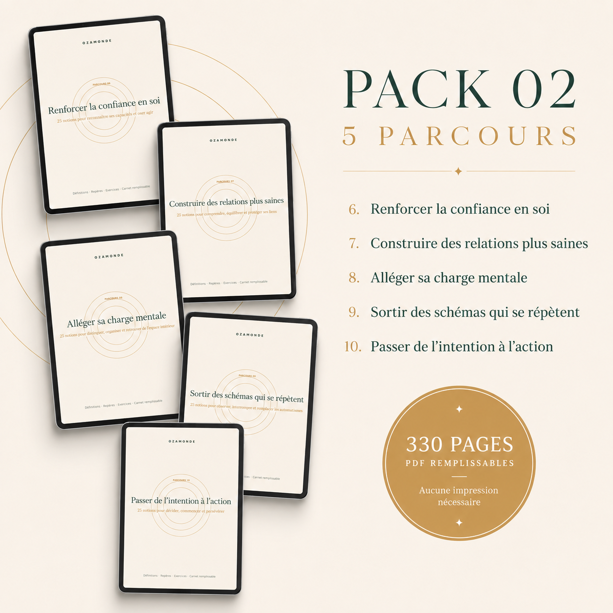 Visuel du Pack Évolution Ozamonde
